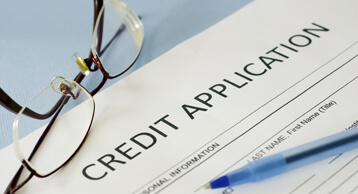 Credit application form