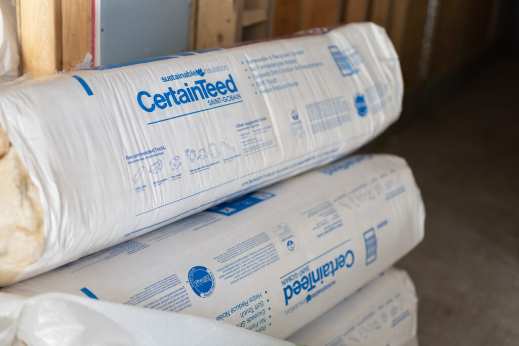 CertainTeed fiberglass batts insulation